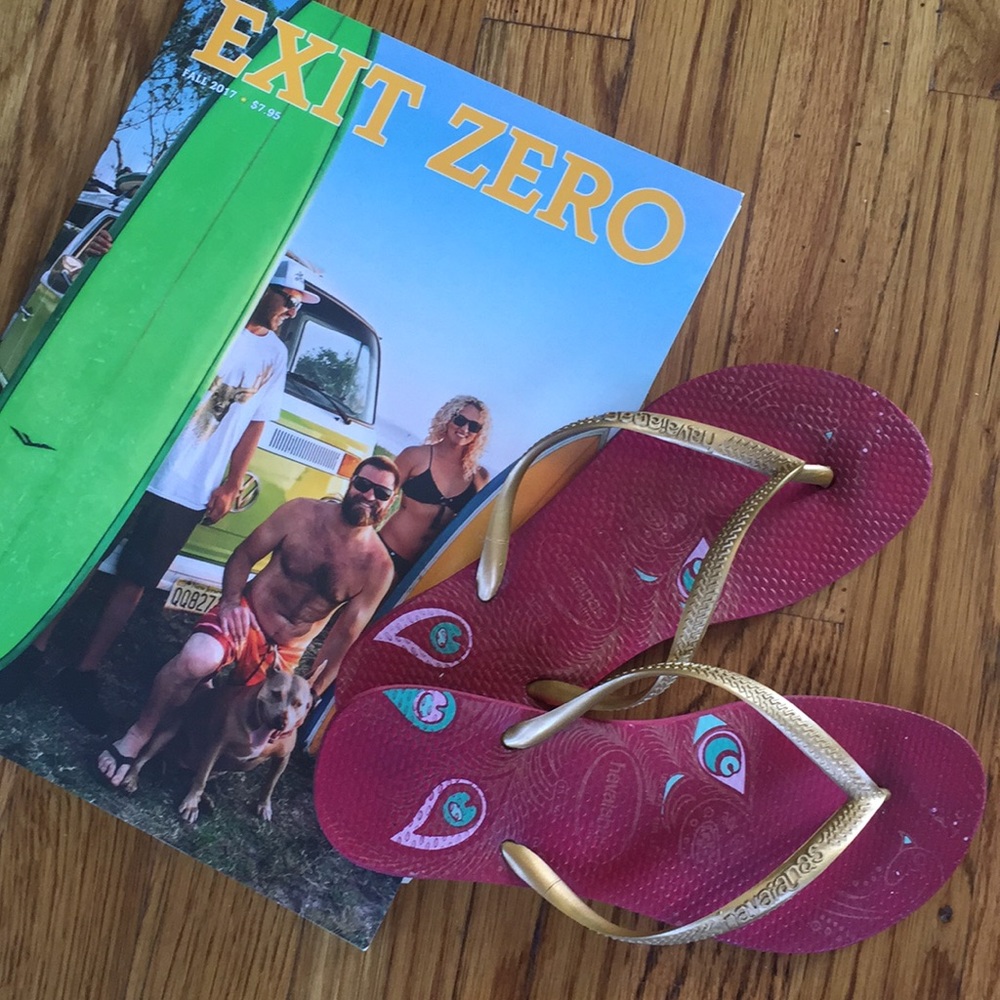 Havaianas Tropical Slim Flip Flops